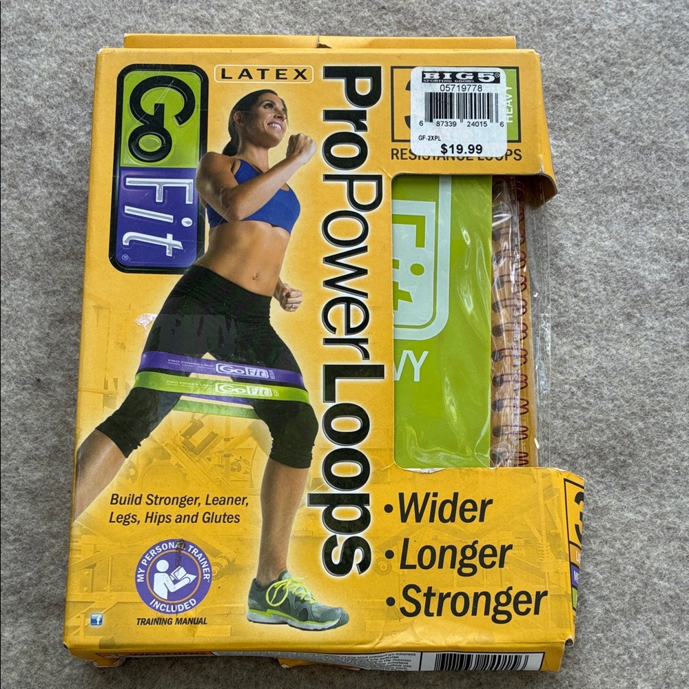 ProPower Loops Resistance Bands - Green. Ventige